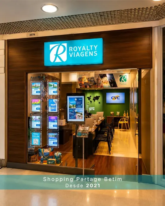 Royalty Viagens - Shopping Partage Betim, desde 2021