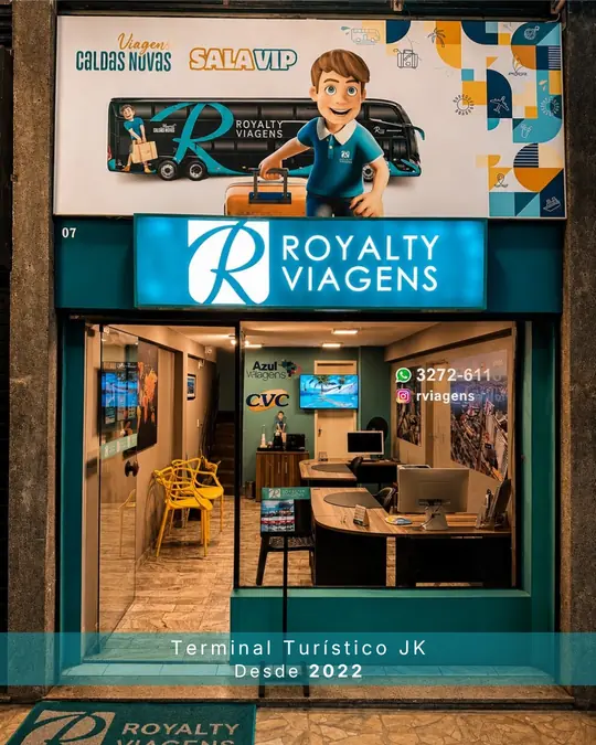 Royalty Viagens - Terminal Turístico JK, desde 2022