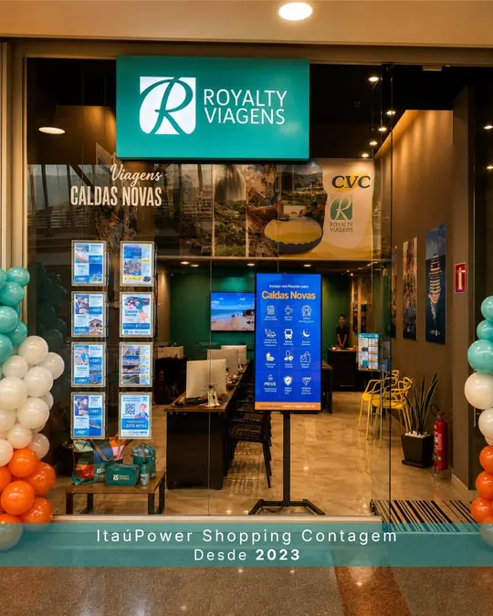 Royalty Viagens - ItaúPower Shopping Contagem, desde 2023