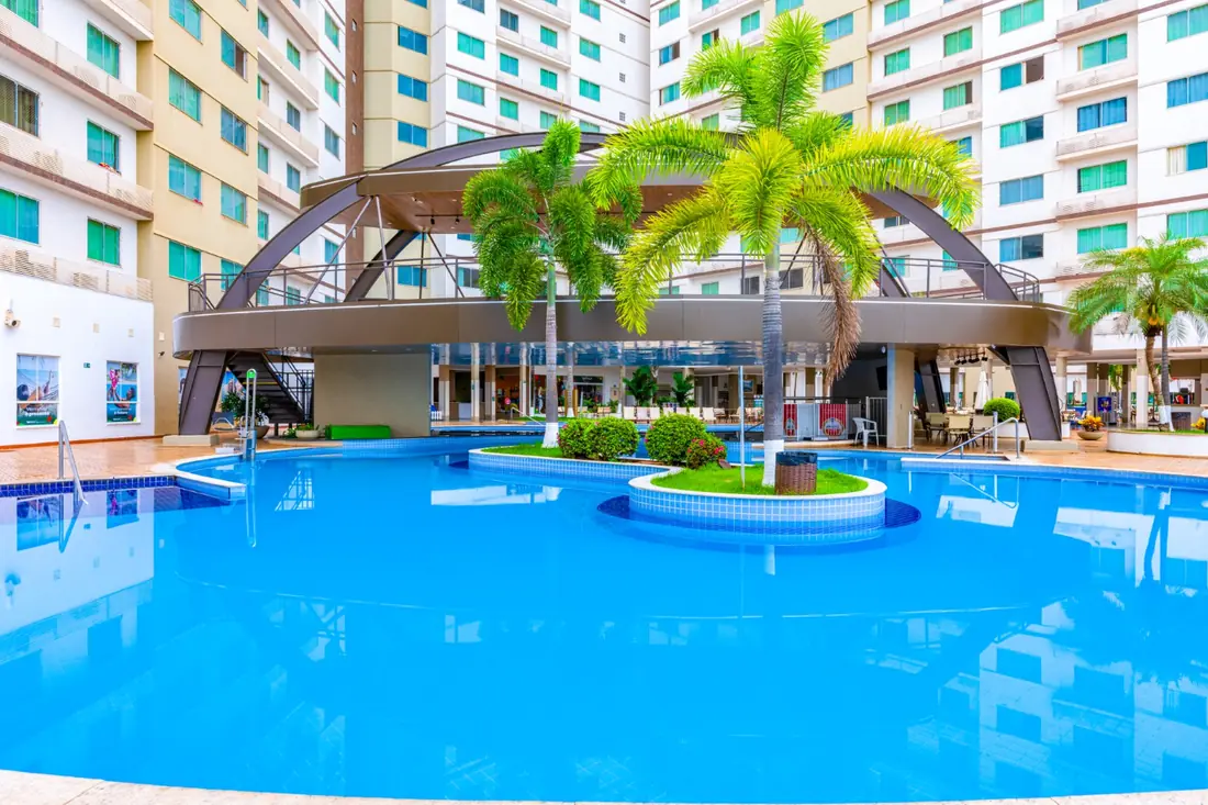 Piscina termal do Riviera Park Hotel