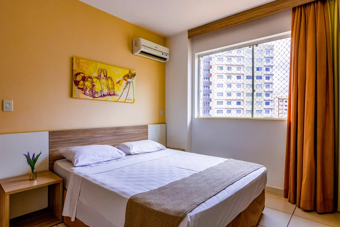 Apartamento do Riviera Park - quarto de casal
